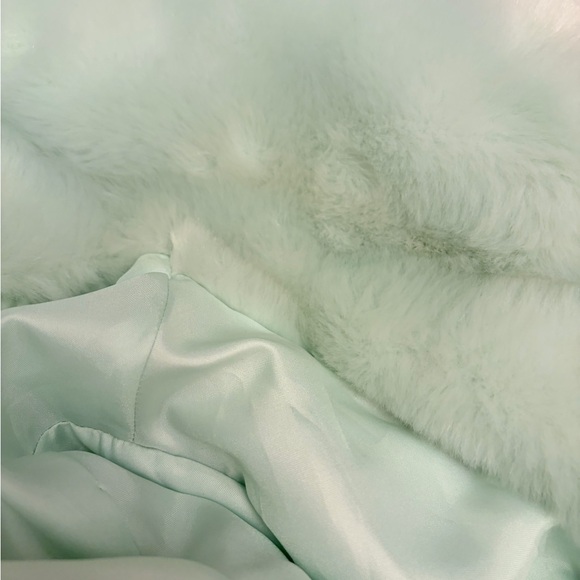 Topshop Sky Blue Teddy Jacket with Yellow Star size 6 - Picture 8 of 13